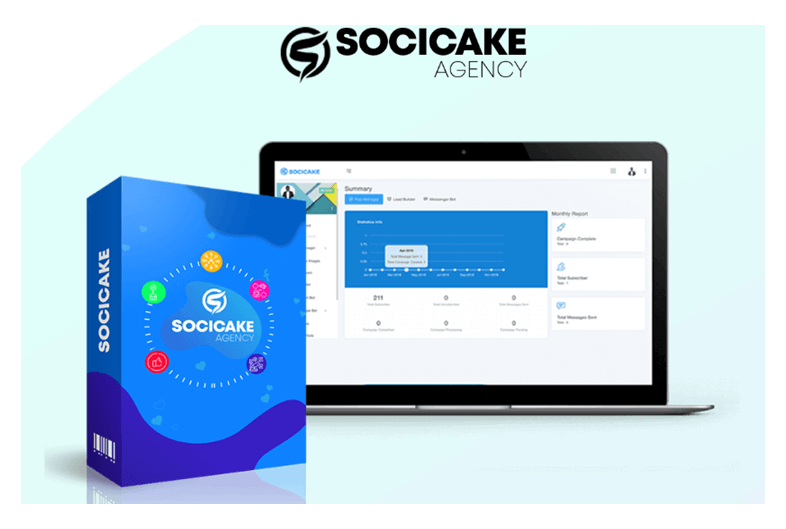 SociCake Agency – 14-in-1 Facebook Management Marketing Tools Lifetime Software Deals