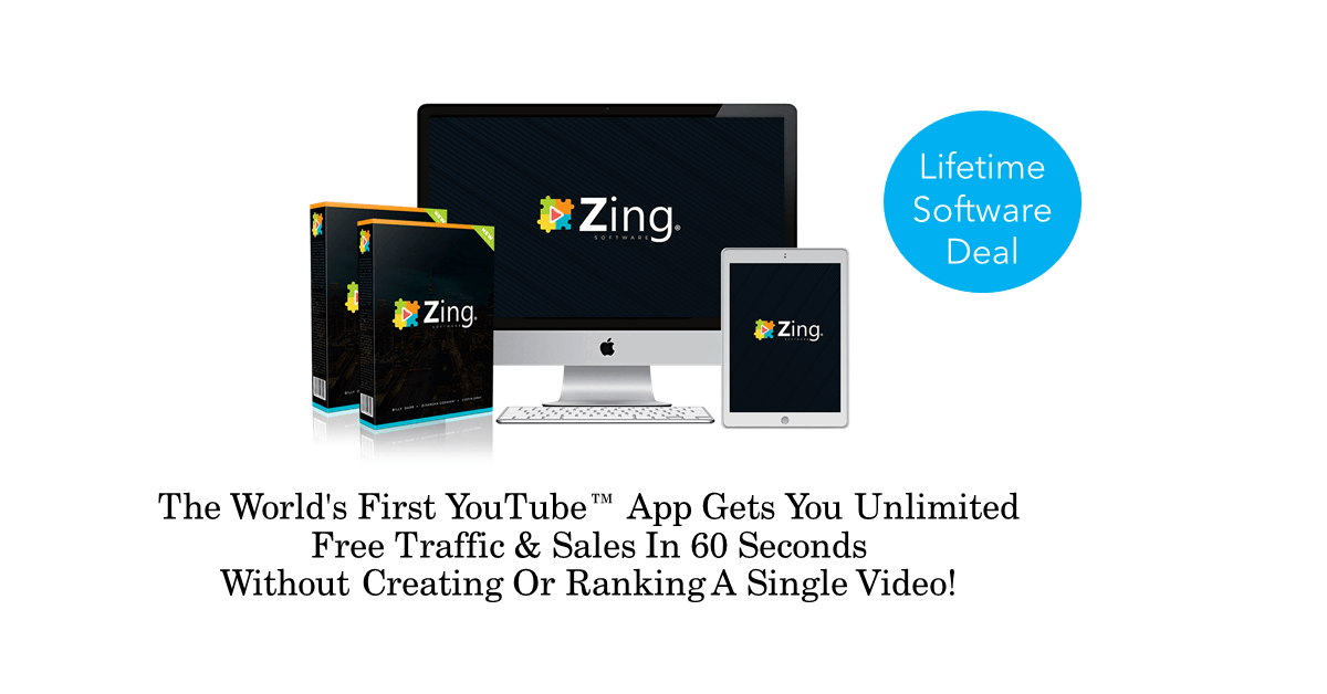 Zing – Increase YouTube Traffic and View Apps Lifetime Software Deals